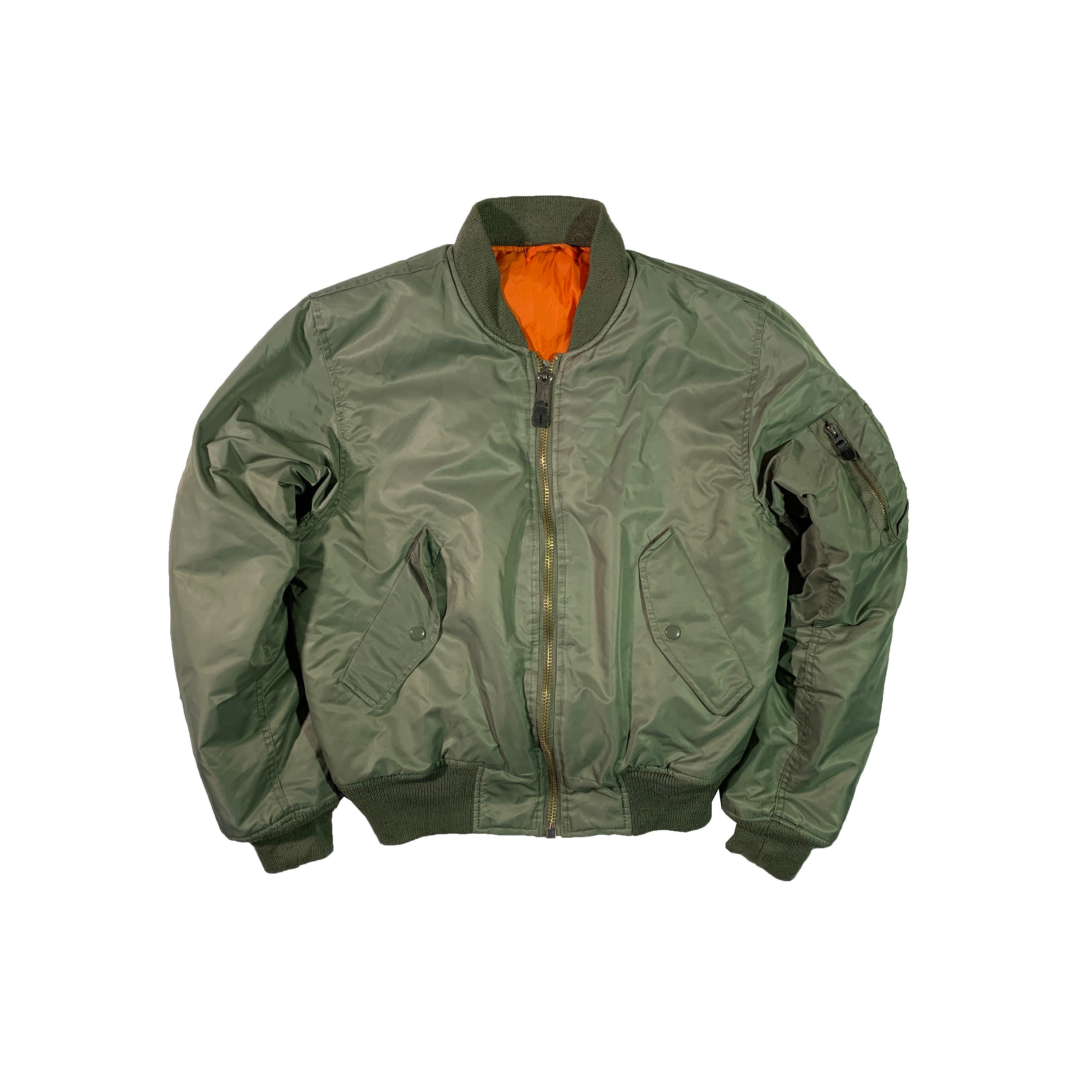  Chaqueta bomber de primavera para hombre, chaqueta de béisbol  con cremallera sólida, casual, cortavientos verde, abrigos ajustados, Verde  ejército, S : Ropa, Zapatos y Joyería