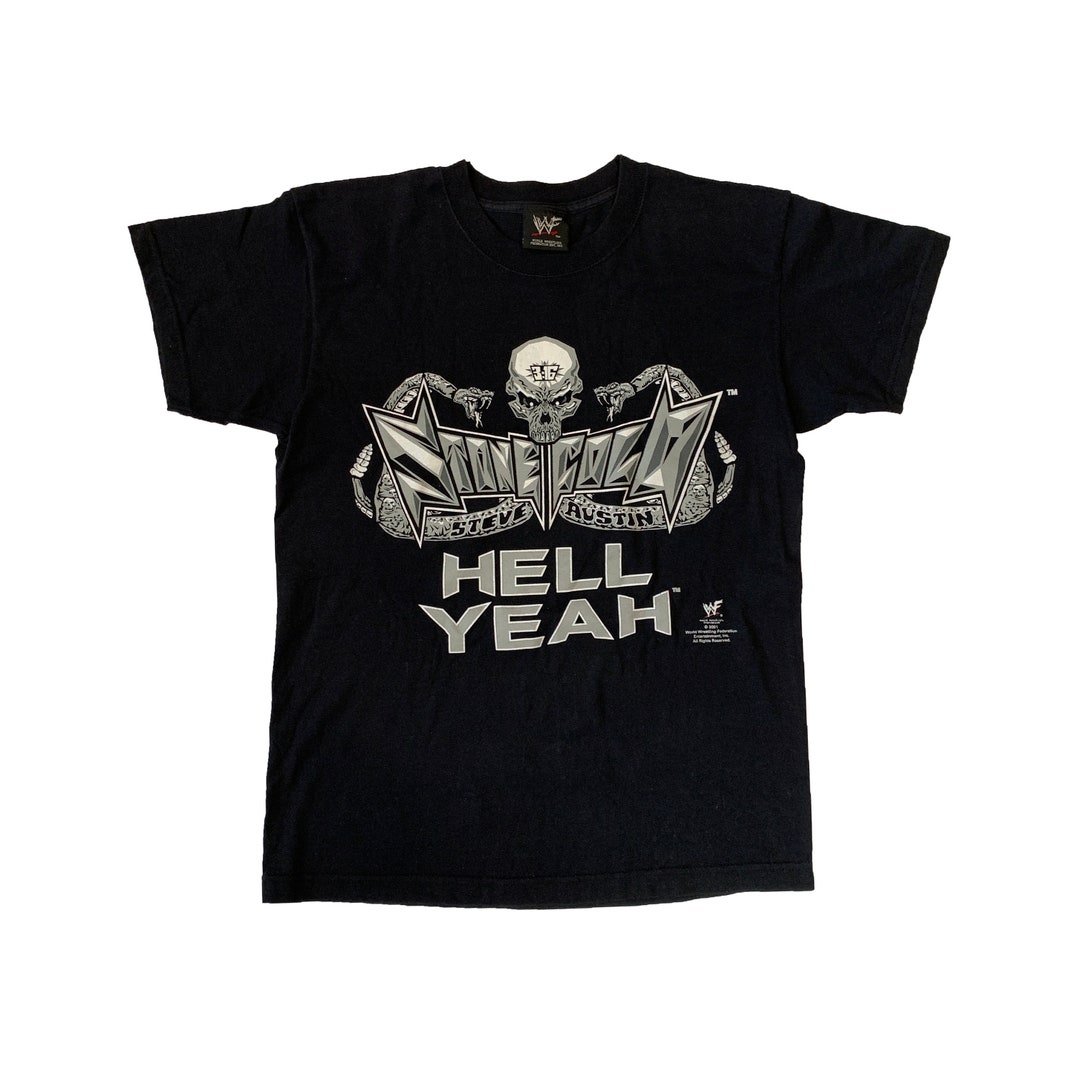 Vintage 2001 Stone Cold Steve Austin T-shirt Authentic Rare 3:16