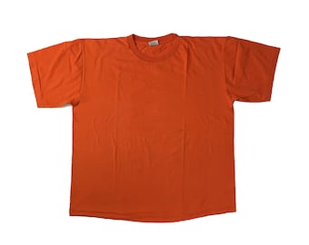 Vintage 90s Purple T-shirt by Creation Manor Blank Basic Retro 