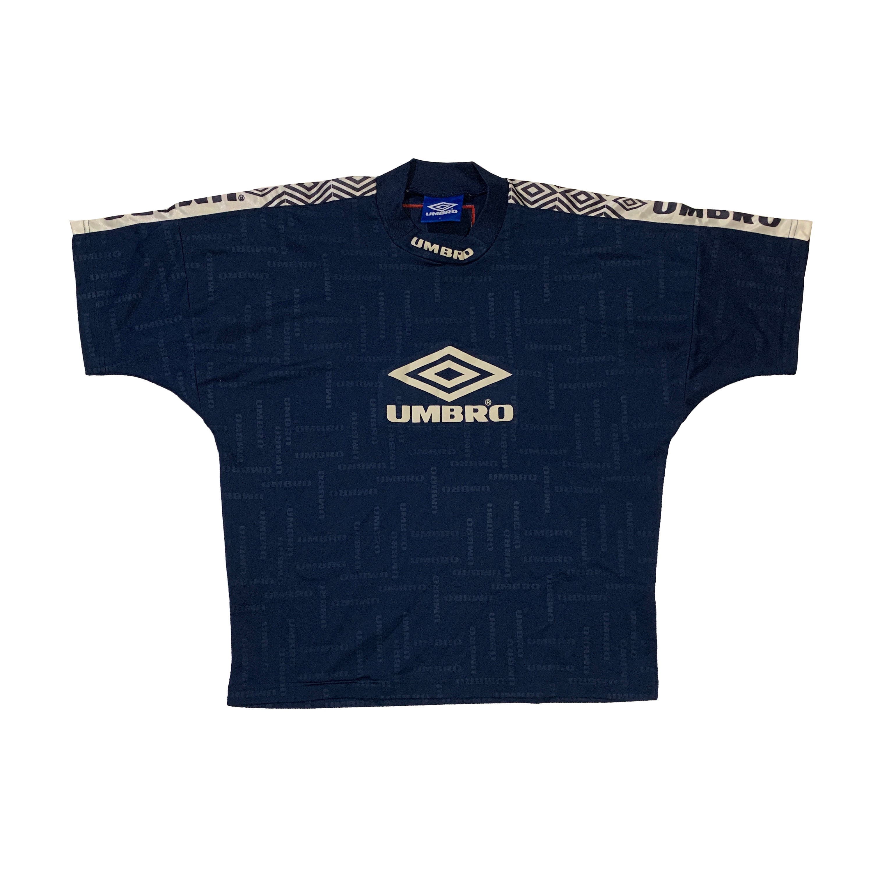 Vintage 90s Umbro T-shirt Retro Jersey Sportswear Monogram Big - Etsy