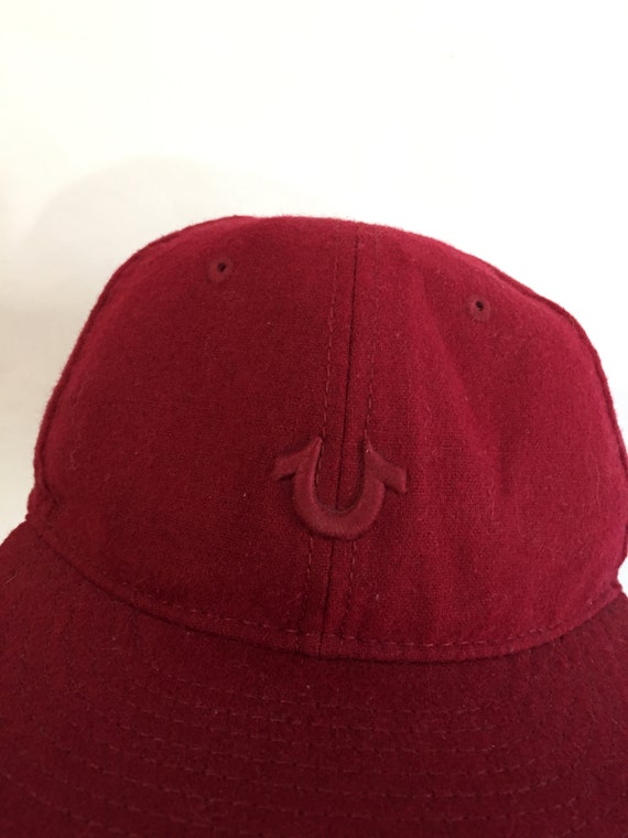 Red True Religion Hat