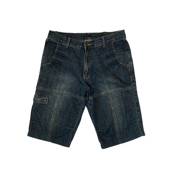 Vintage Neighborhood NYC Jeans Shorts Y2K Retro Streetwear