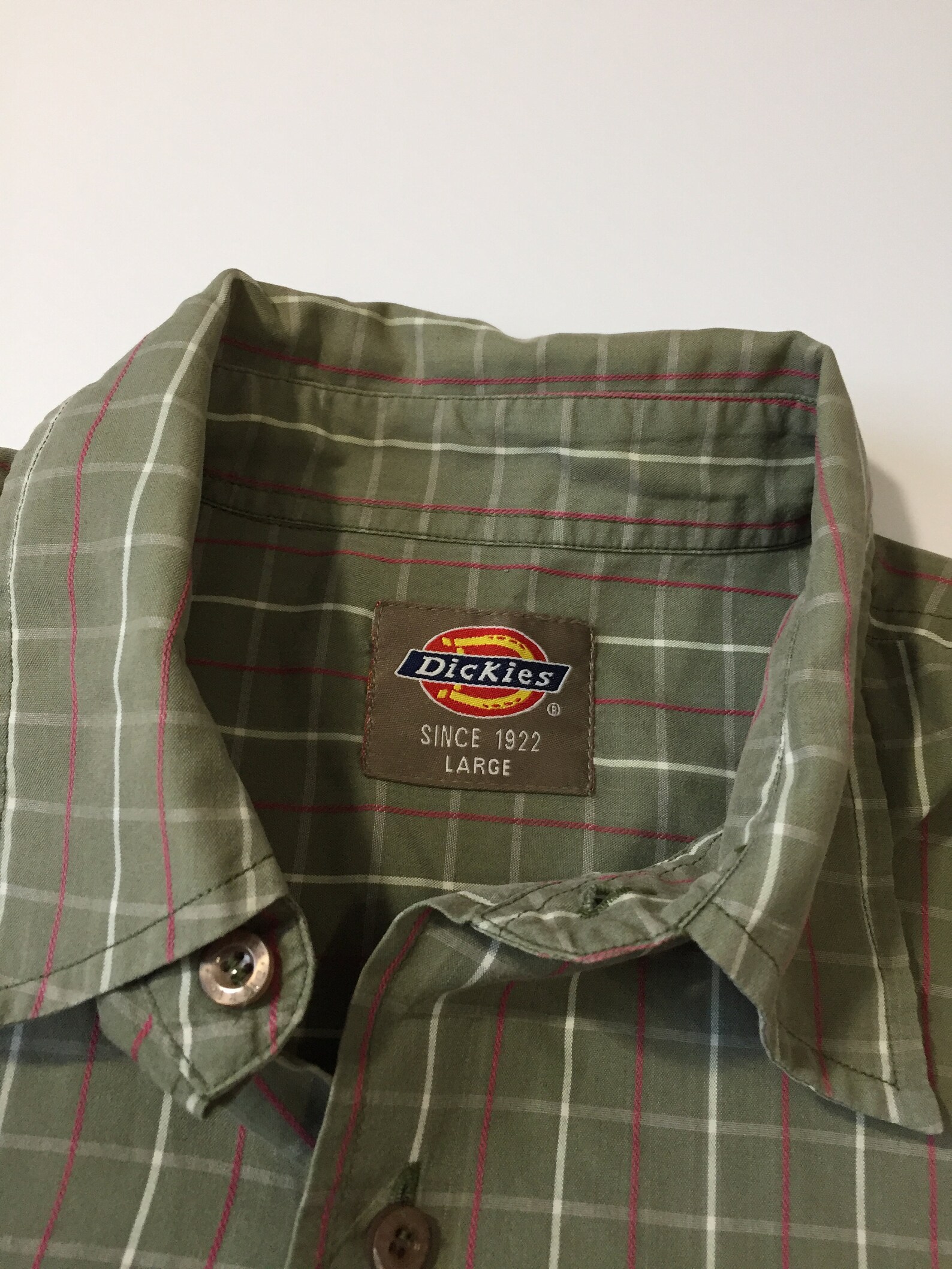 Vintage Dickies Button Down Short Sleeve Shirt Rare - Etsy UK