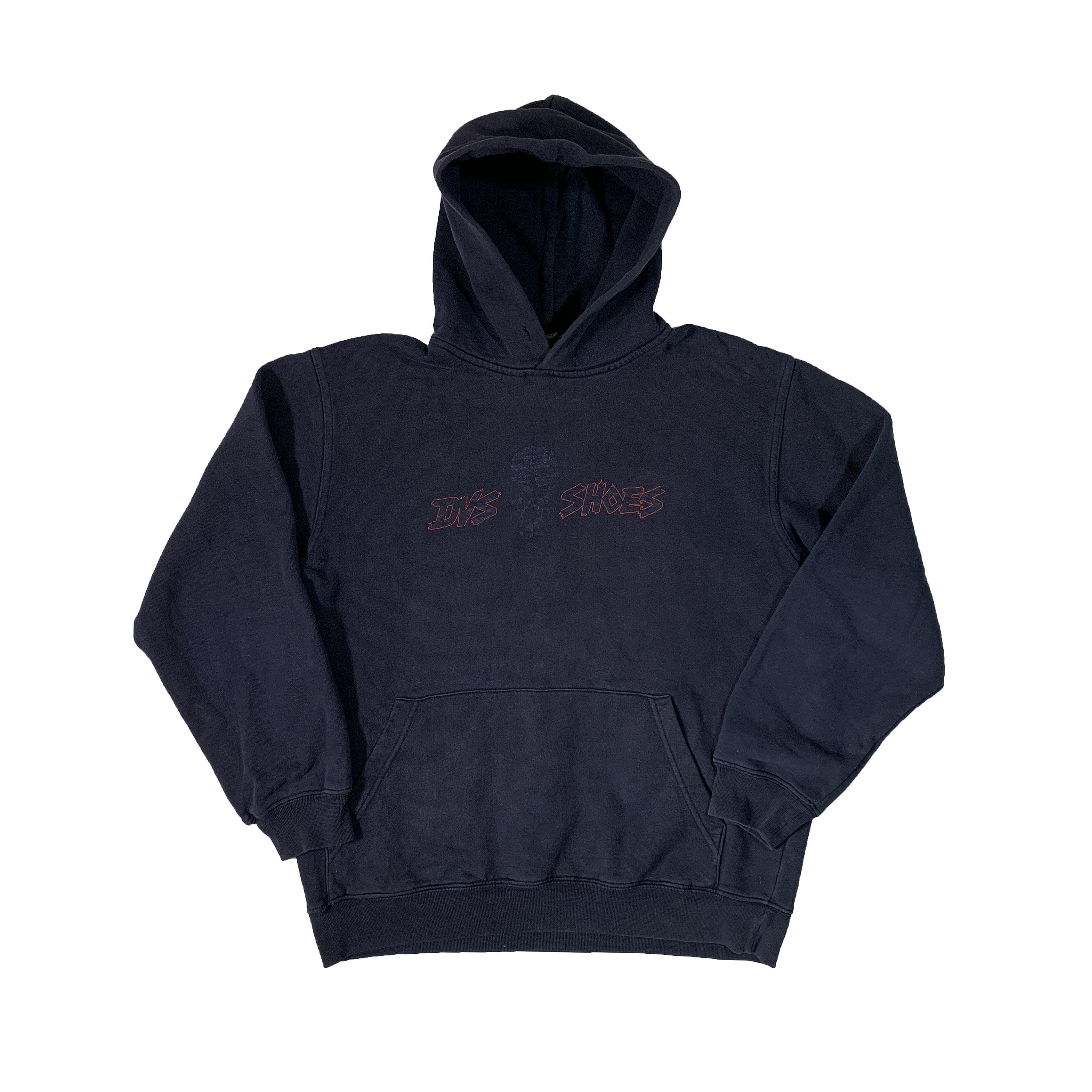 Vintage DVS Hoodie Retro Skateboarding Footwear Shoes