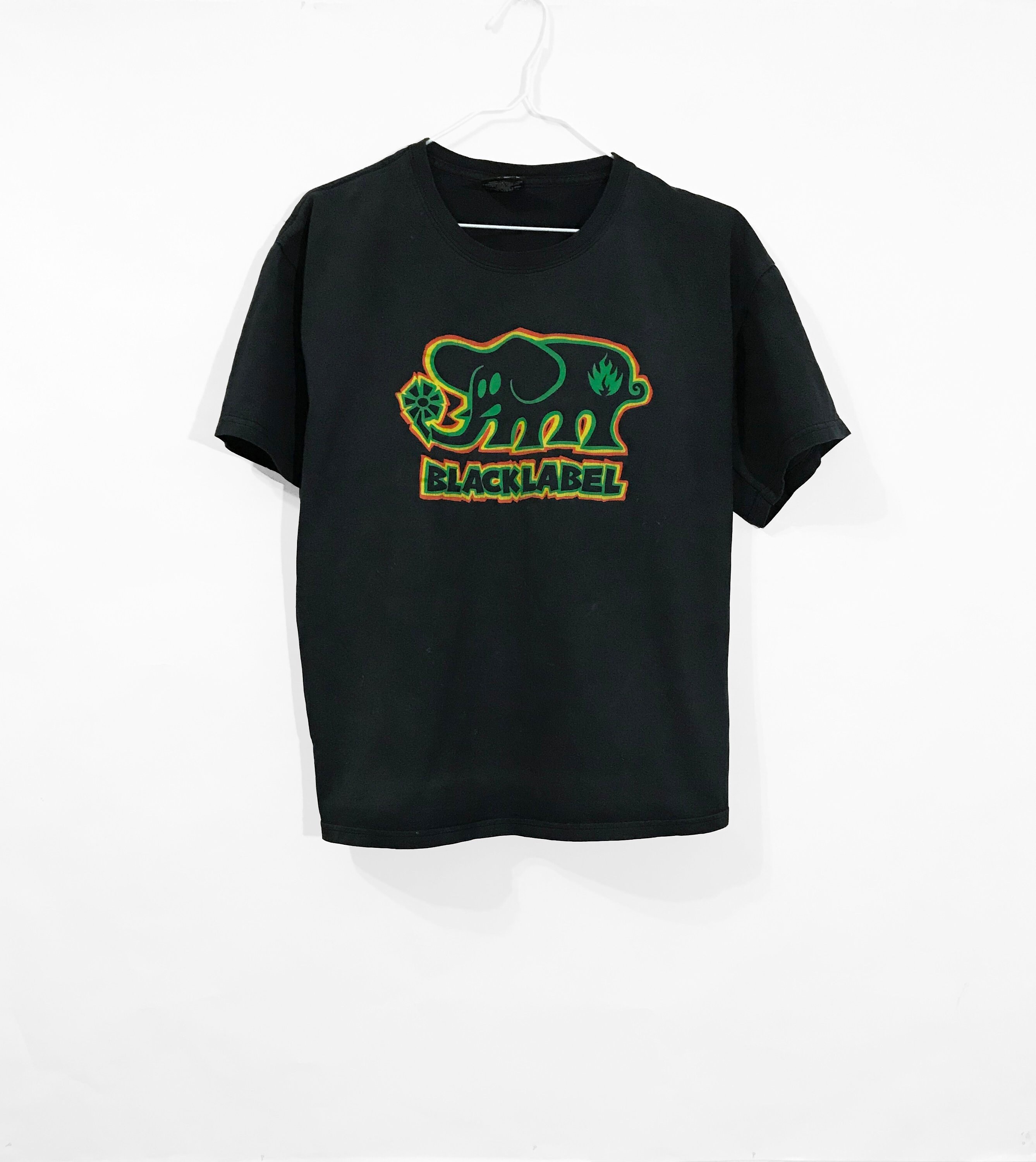Black label skateboards t shirts