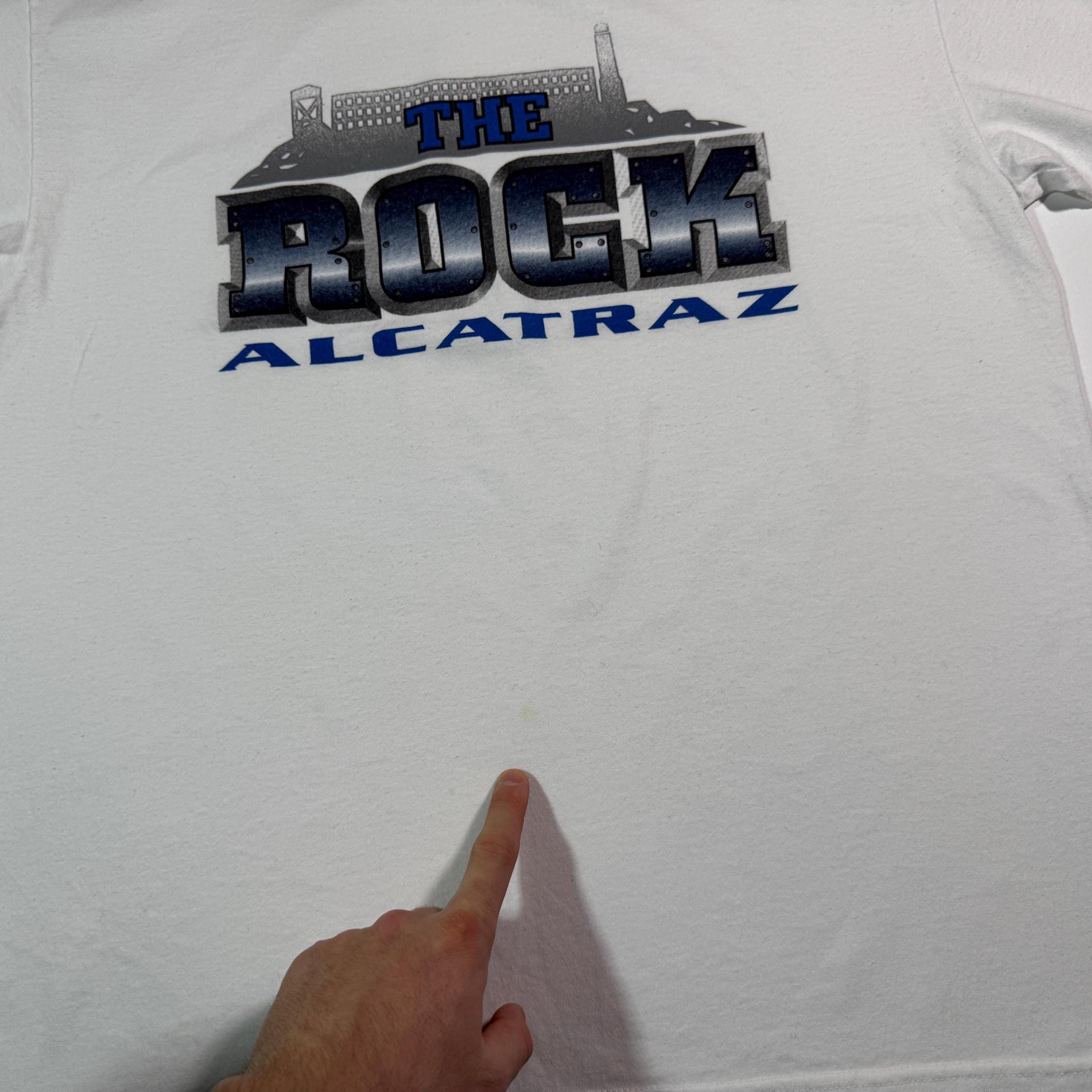 ヴィンテージ 90 年代 ザ ロック アルカトラズ T シャツ レトロ 