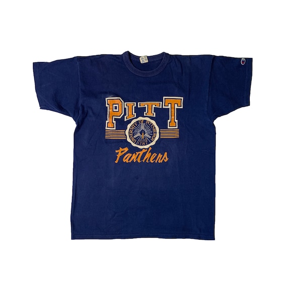 Vintage Pitt Panthers University of Pittsburgh T-shirt by Champion 