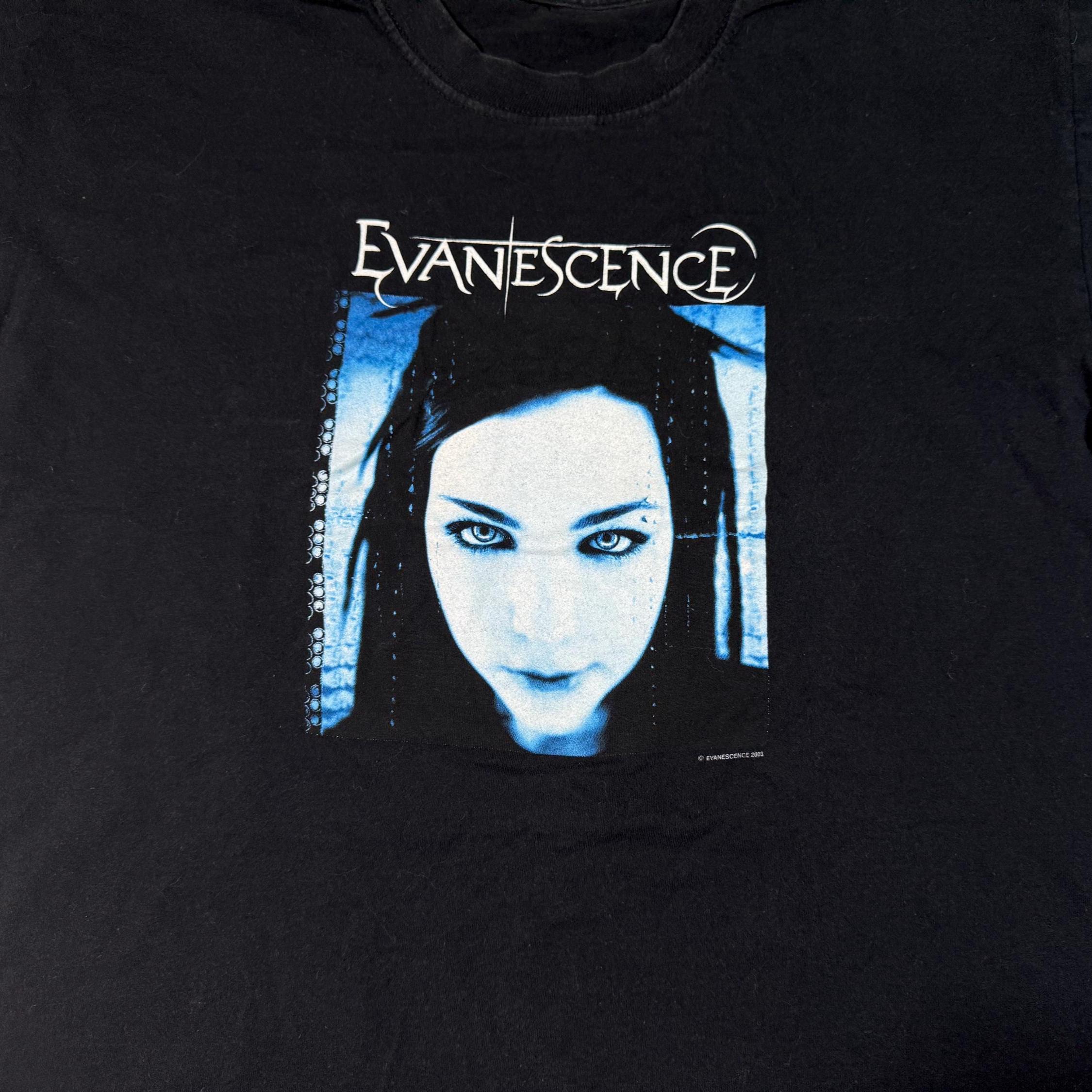 Vintage 2003 Evanescence T-shirt Authentic Y2k Alternative Metal