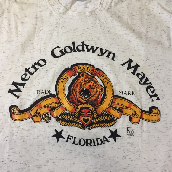 Vintage 90s Metro Goldwyn Mayer T-shirt Authentic MGM Movie Vintage 90s Metro Goldwyn Mayer T-shirt Authentic MGM Movie