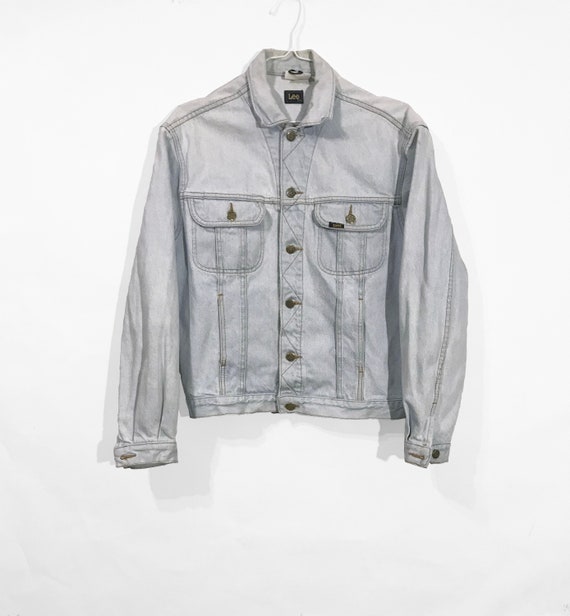 lee rider jacket dark stonewash