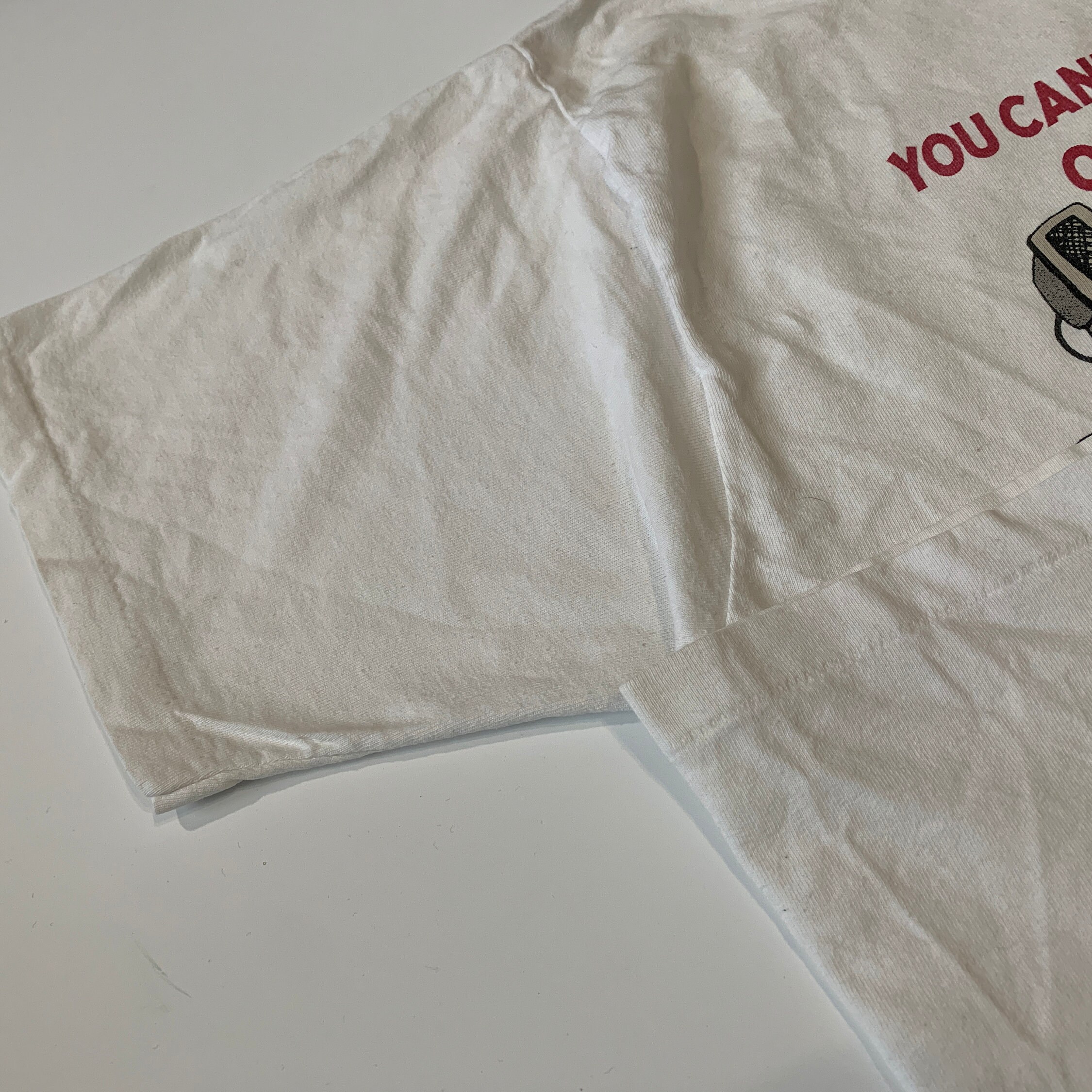 90年代ヴィンテージのディルバートTシャツ。スコット・アダムス作の 