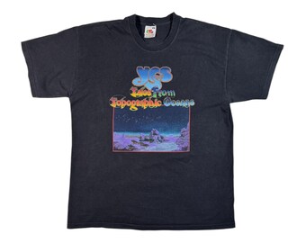 ヴィンテージ 2003 YES バンド Tシャツ Tales From Topographic Oceans