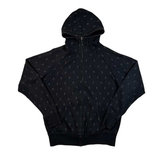 【Undermycar】Anti Fxxking Logo Play High Neck Cotton Zip-up 언더마이카 무.24 안티 Fxxking 로고 플레이 크롭 집업 자켓