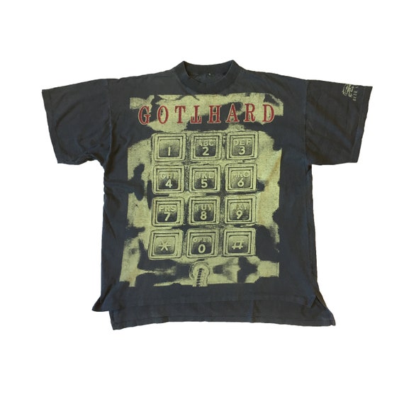 custom back drum Vintage 1994 Gotthard Tour T-shirt Rare Hard Rock Retro Heavy - Etsy Hong  Kong