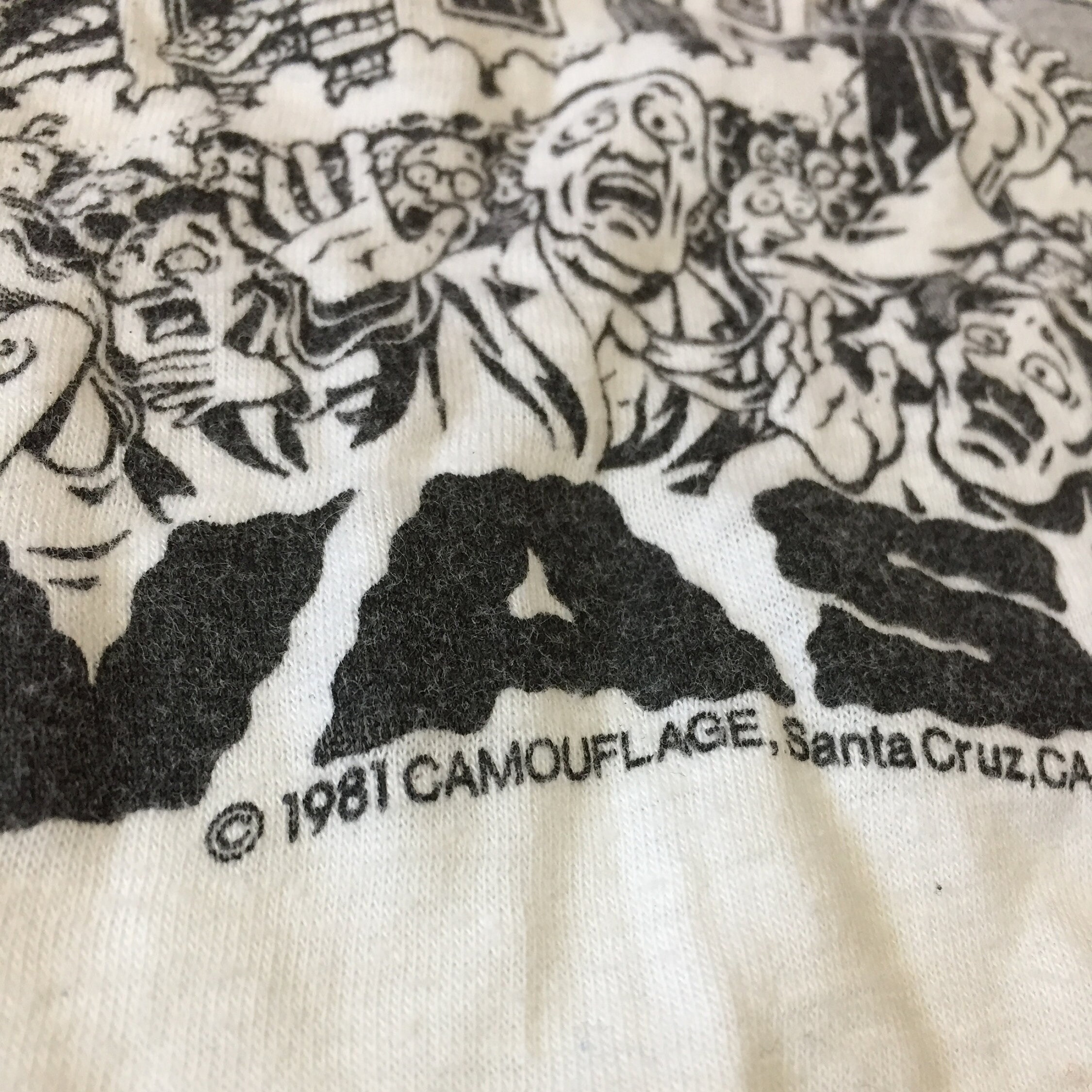 Vintage 1981 the Medfly Invasion T-shirt Art by Jim Phillips