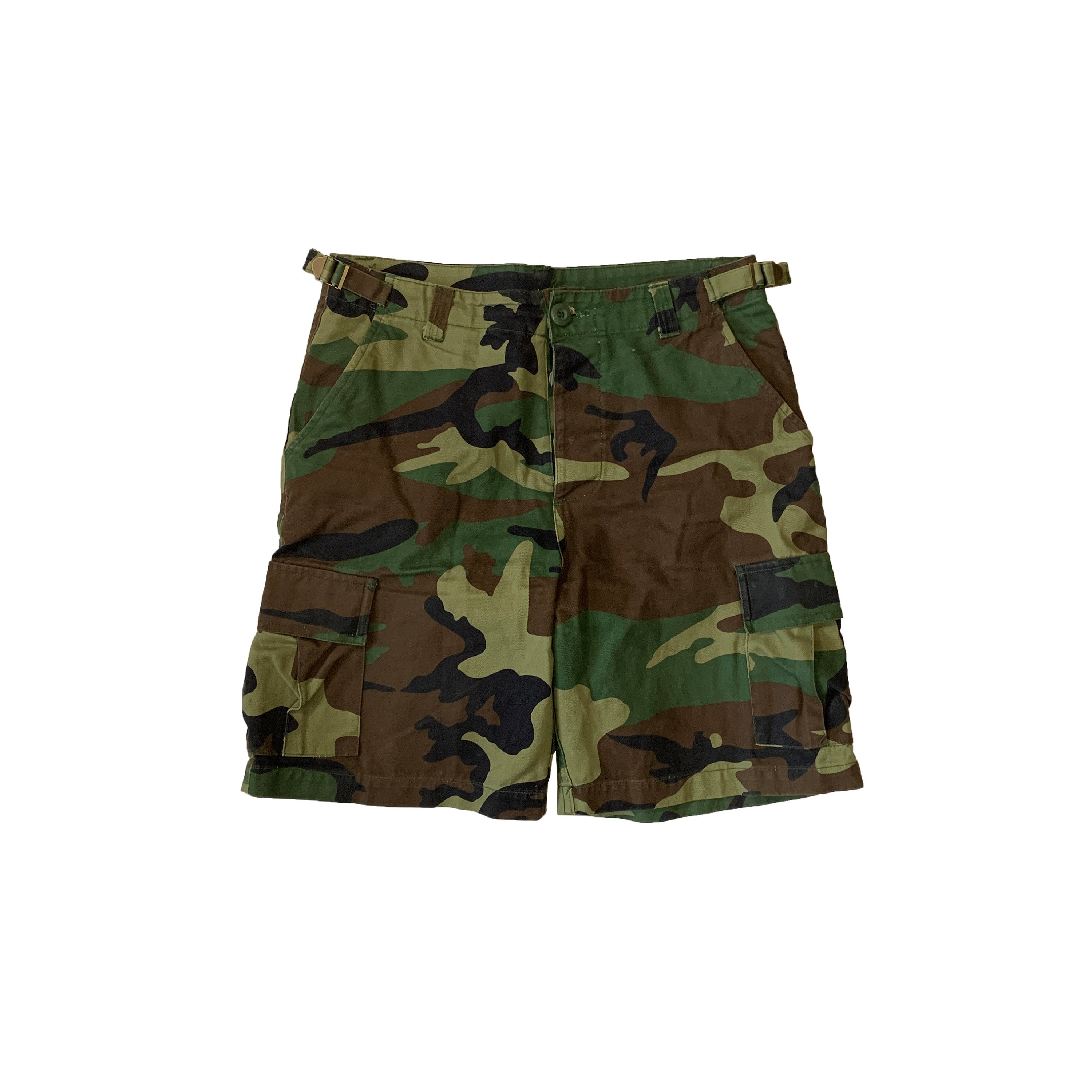 Women Vintage Camo Shorts Safty Bottom Panties for Girl Gym Wear