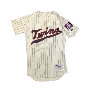 Vintage Y2K Minnesota Twins MLB Baseball Jersey Shirt Size XL 