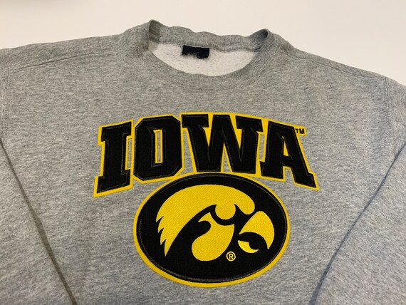 Vintage Iowa Hawkeye Sweatshirt Varsity College Football Team