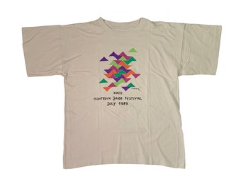 MONTREUX JAZZ FESTIVAL 2025 Tシャツ T-Shirt Vintage Montreux Jazz Festival, Black - Montreux