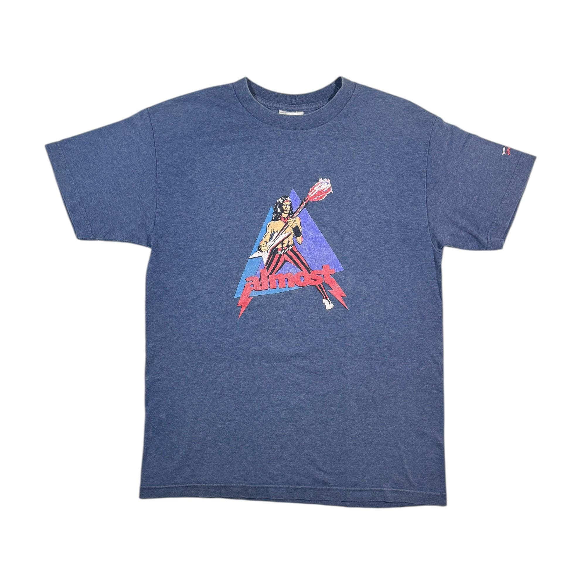 Vintage 00s Almost Skateboards T-shirt Authentic Y2k Retro 