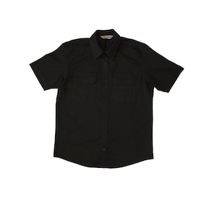 Vintage Carhartt botón abajo camisa de manga corta skate raro robusto al aire libre retro ropa de trabajo camiseta deletrear streetwear camiseta negra