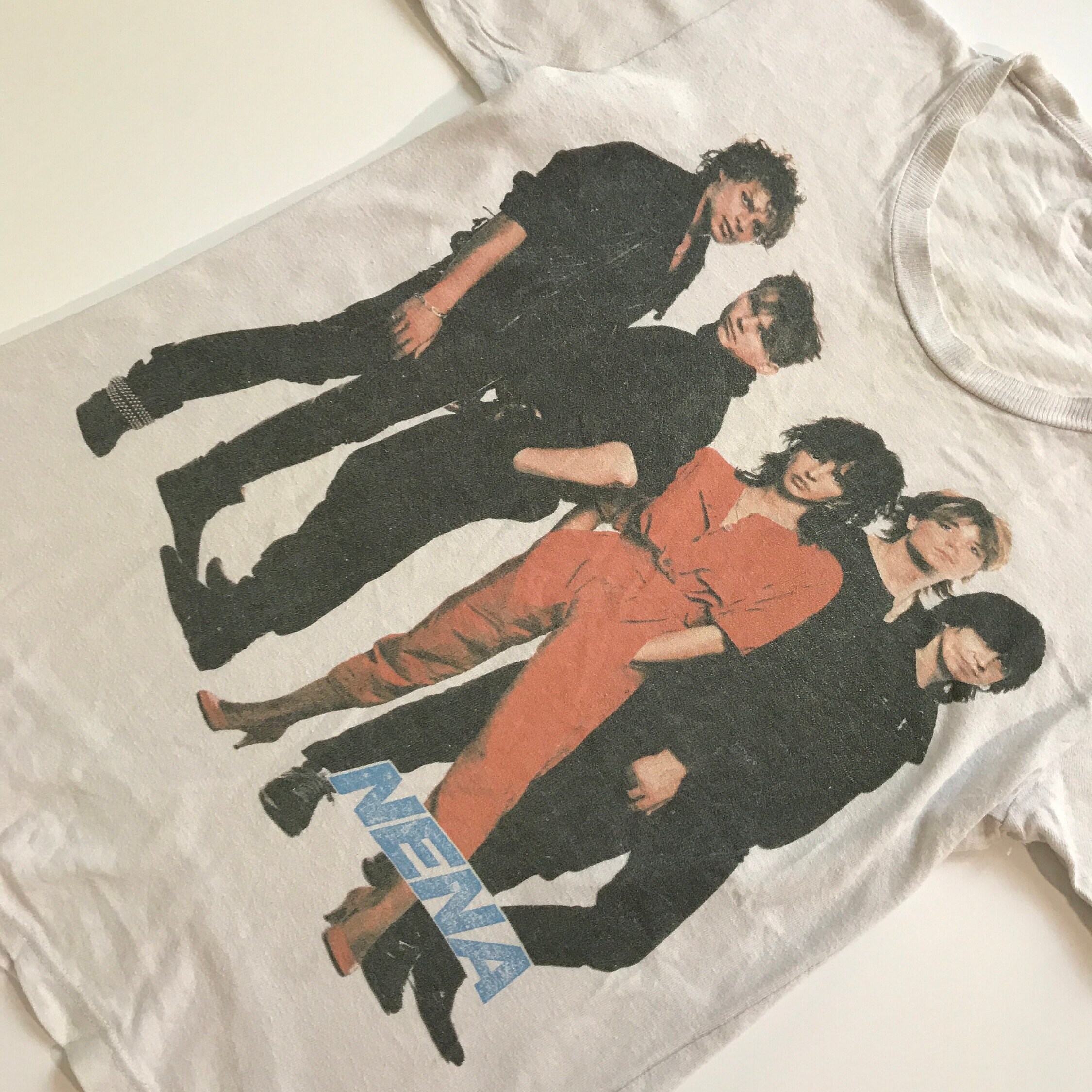 ヴィンテージ 80年代 ネナ Tシャツ 本物 シンセポップ ニュー ヴィンテージ 80年代 ネナ Tシャツ 本物 シンセポップ ニュー