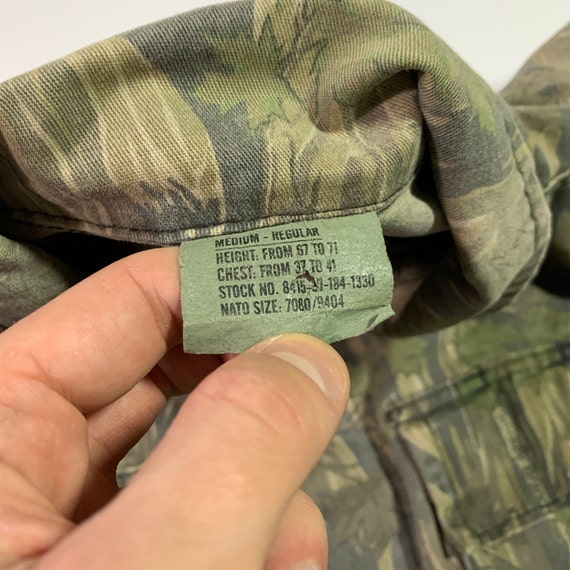 Vintage Real Tree M-65 Field Jacket Hunting Leaf … - image 6