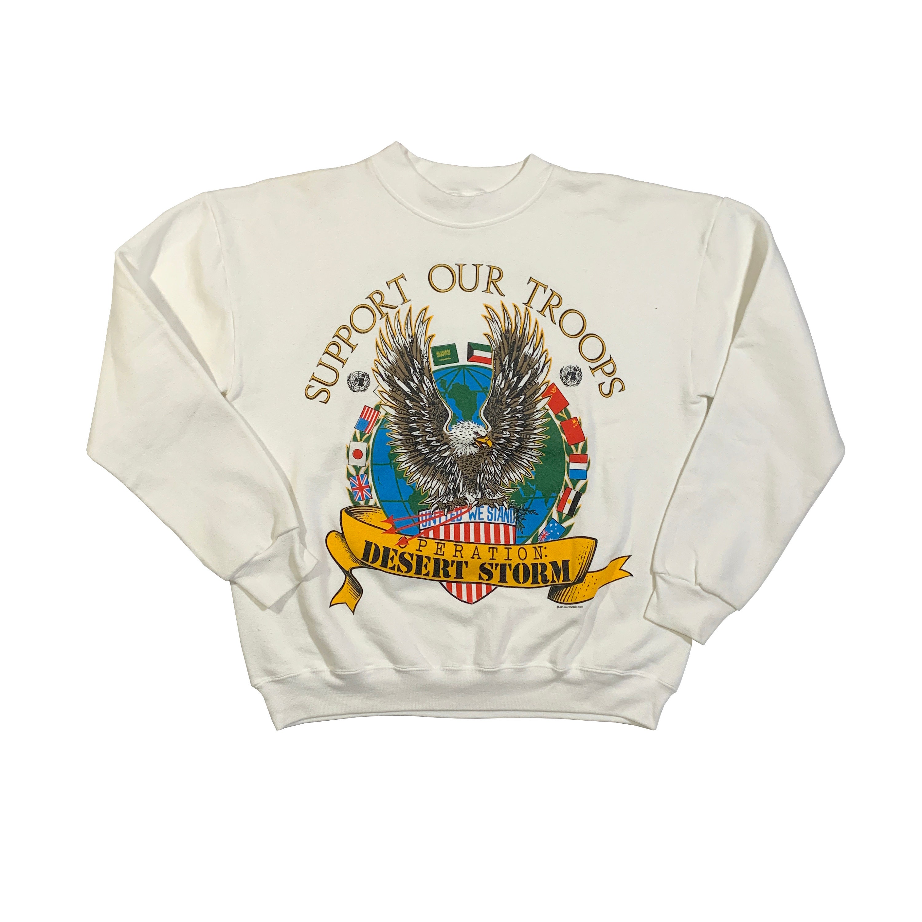 90's Lee ''OPERATION DESERT STORM'' ラグランスウェット
