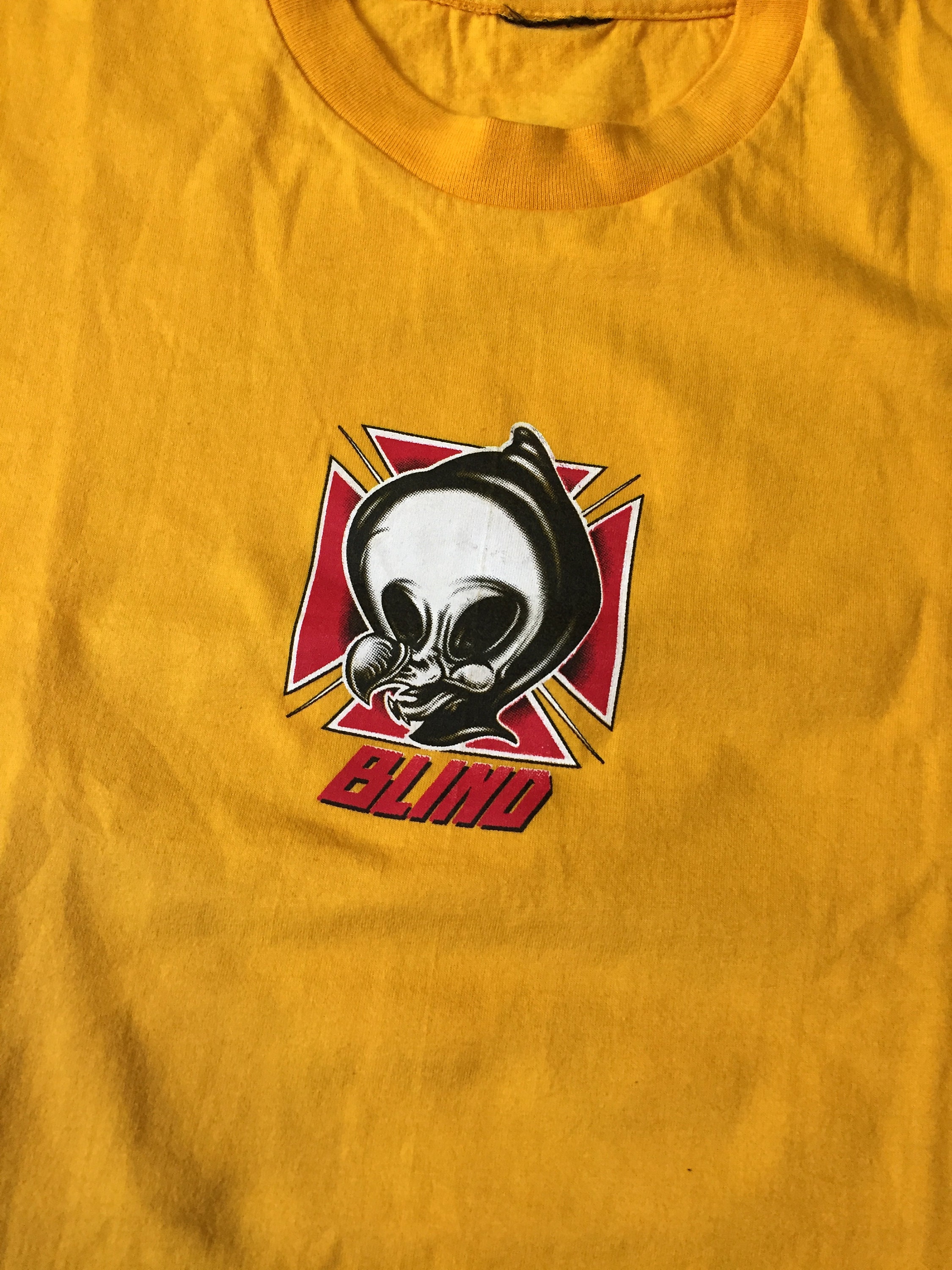 Vintage 90's Blind Skateboards Tshirt Reaper Etsy Canada