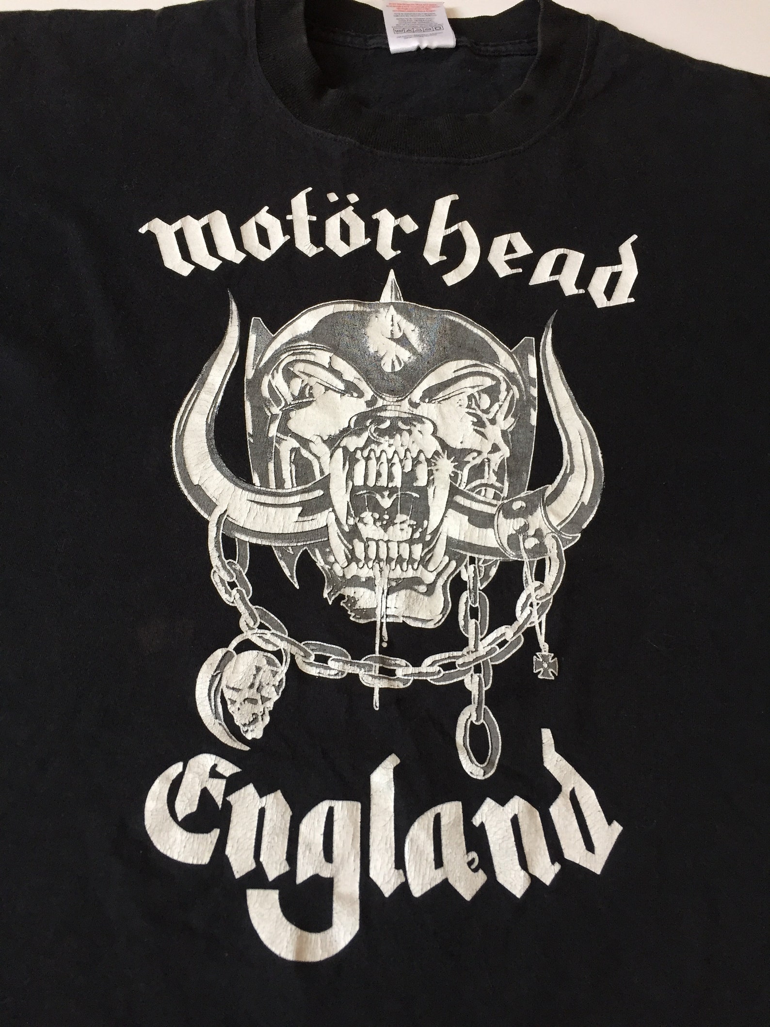 Vintage Motorhead T-shirt Distressed England Rare Heavy Metal | Etsy