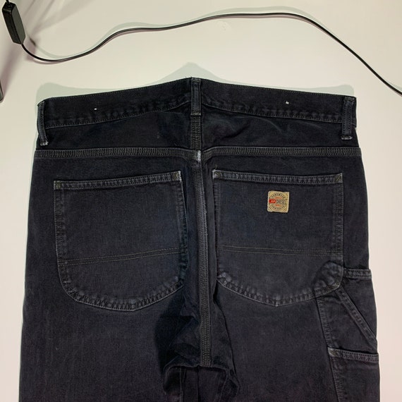 Vintage 90s Diesel Hardwear Carpenter Pants Distressed Denim Vintage 90s Diesel Hardwear Carpenter Pants Distressed Denim