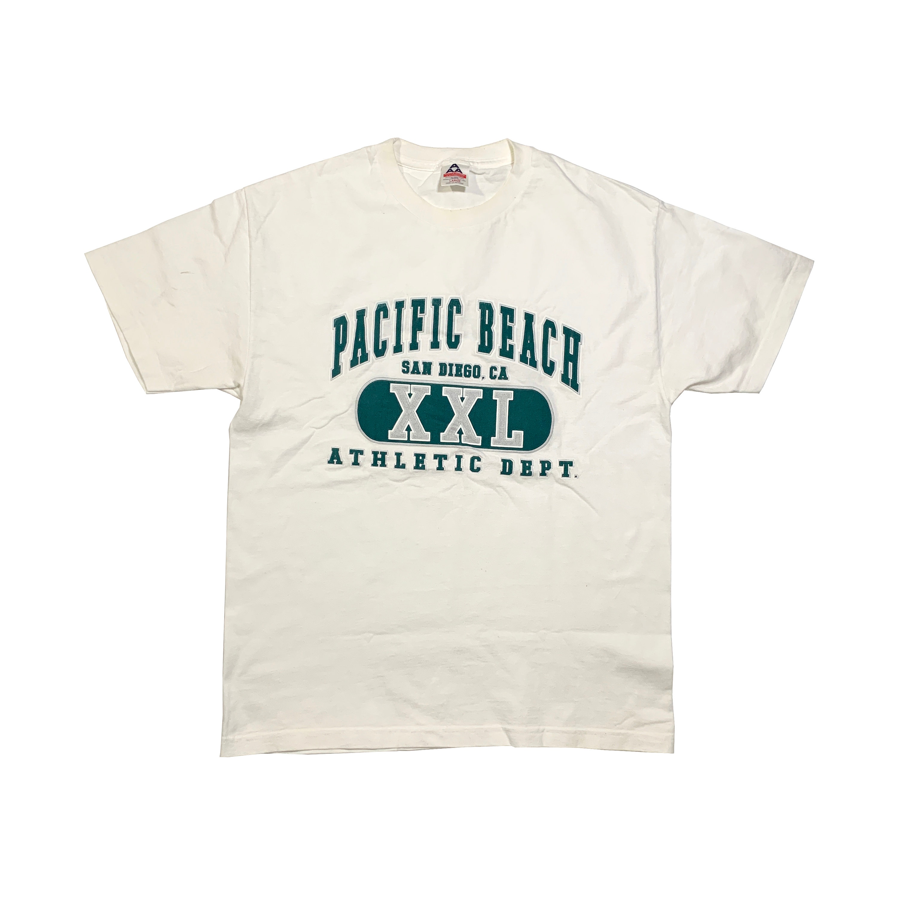 90’S San Diego beach T-SHIRTS Vintage 90s Pacific Beach T-shirt San Diego XXL Athletic