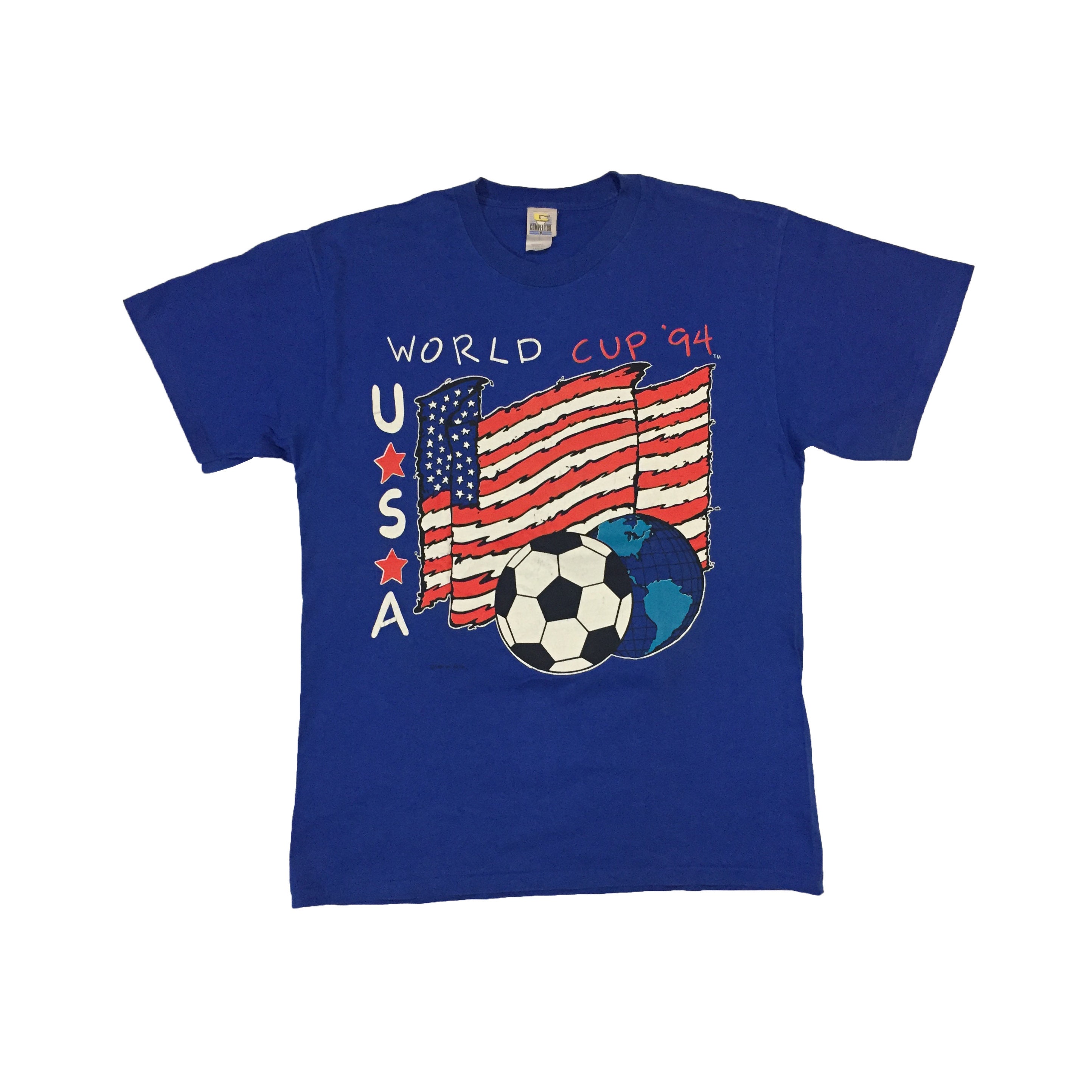 94ワールドカップアメリカ大会　ヴィンテージTシャツ Vintage 1994 Soccer USA World Cup '94 T-shirt Rare Authentic