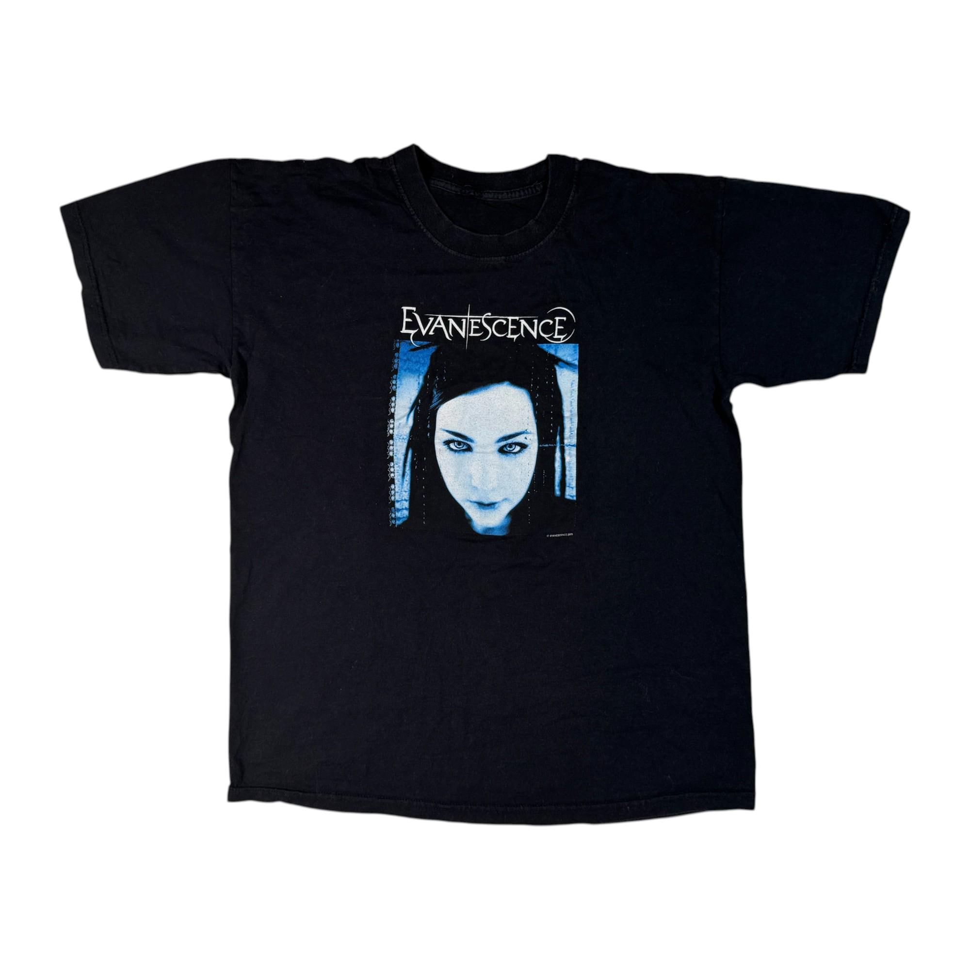 ヴィンテージ 2003 エヴァネッセンス Tシャツ 本物 Y2K オルタナティブ