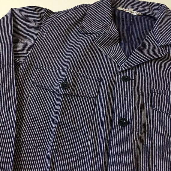 Vintage Marsum Workwear Jacket Button Down French… - image 2