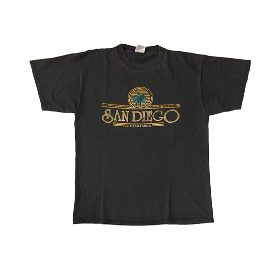 Vintage 90s San Diego California T-shirt Rare Cit… - image 1