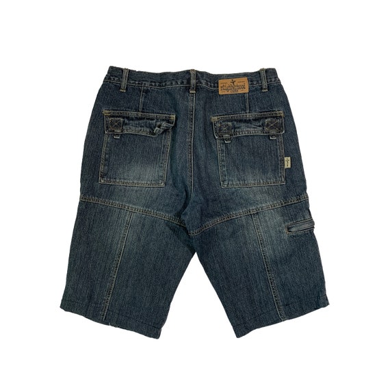 Vintage Neighborhood NYC Jeans Shorts Y2K Retro Streetwear
