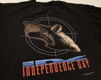 Vintage 1996 Independence Day T-shirt ID4 Authentic Rare American 