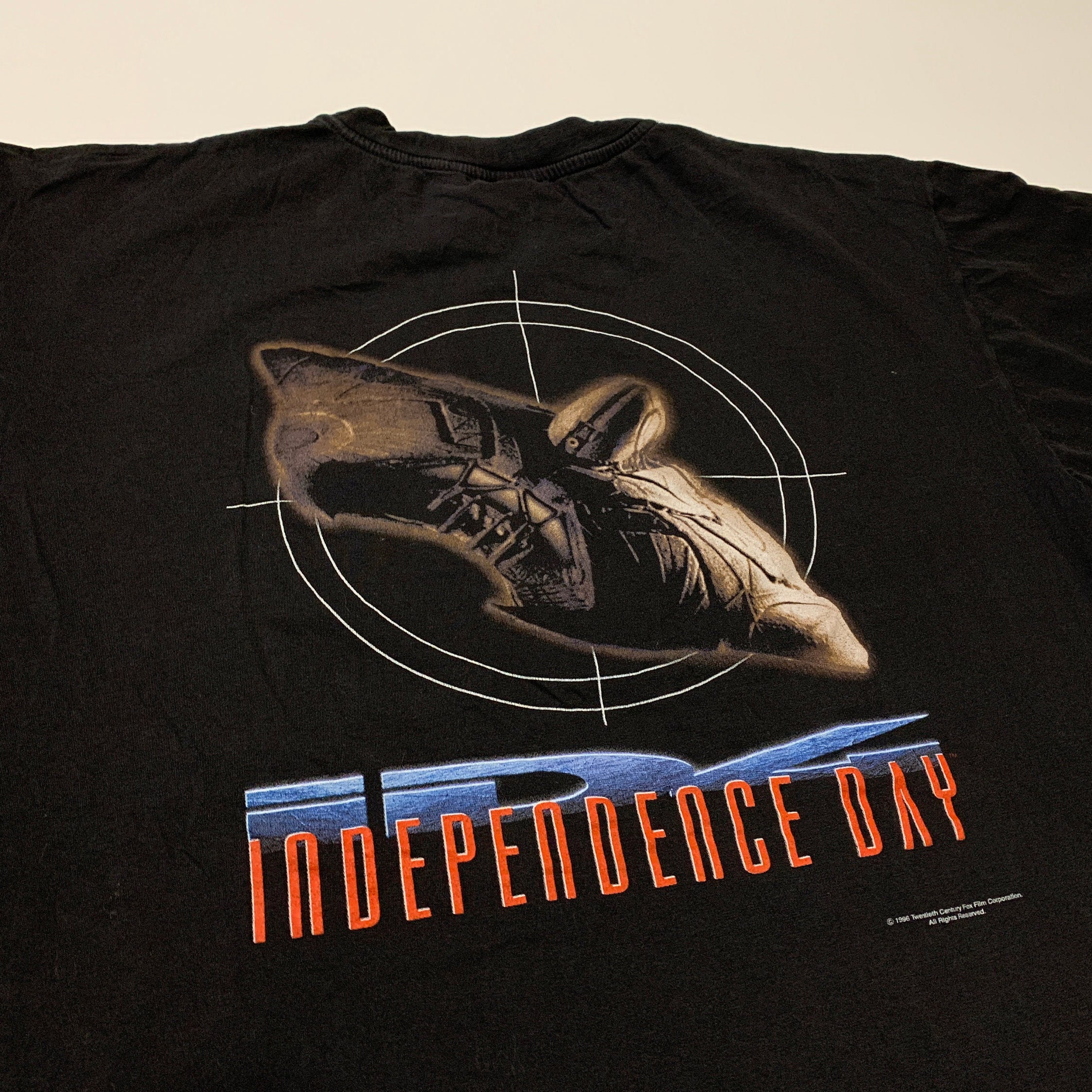 Vintage 1996 Independence Day T-shirt ID4 Authentic Rare