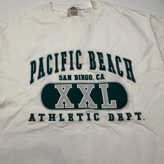 90’S San Diego beach T-SHIRTS Vintage 90s Pacific Beach T-shirt San Diego XXL Athletic