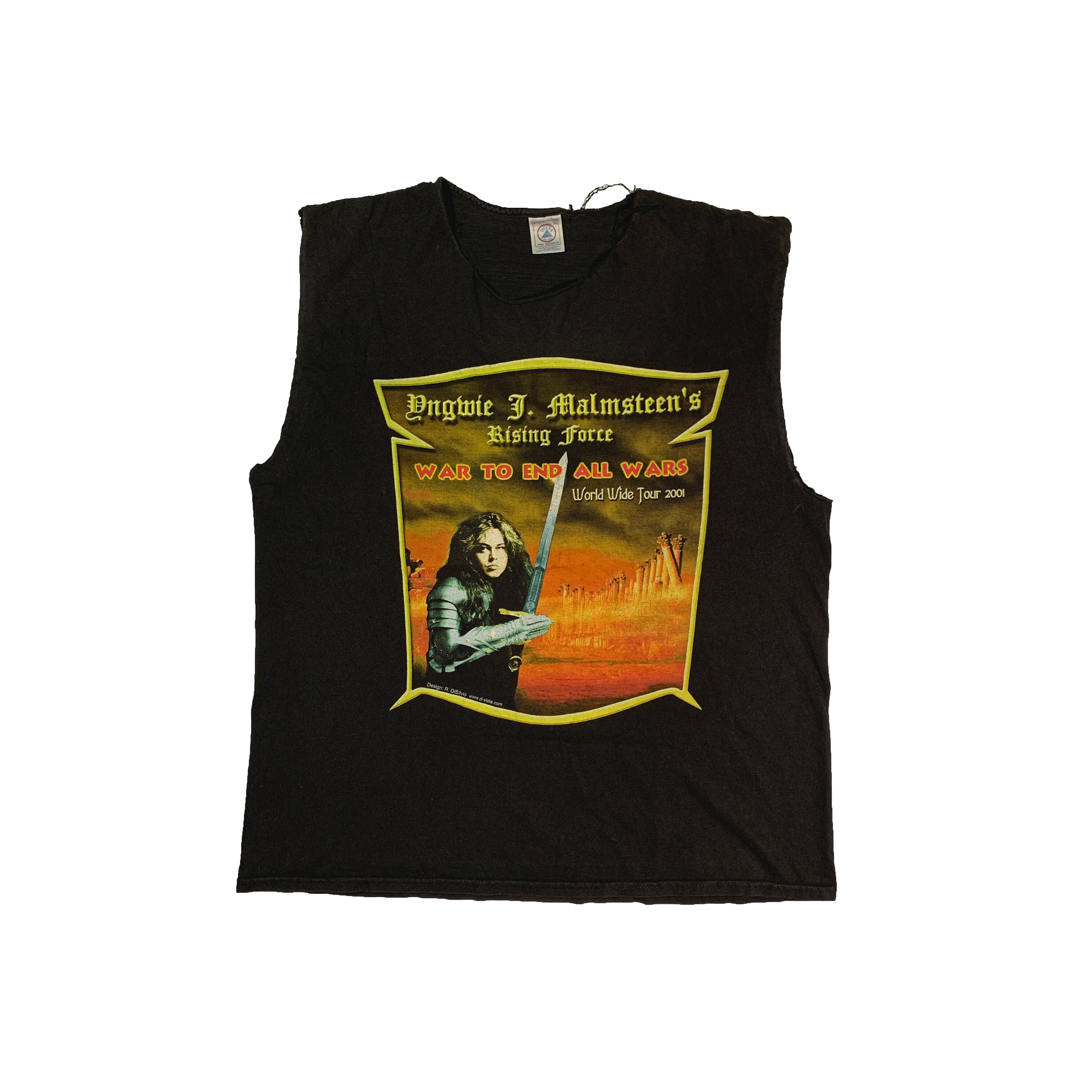 YNGWIE MALMSTEEN 01年ワールドツアーTシャツ