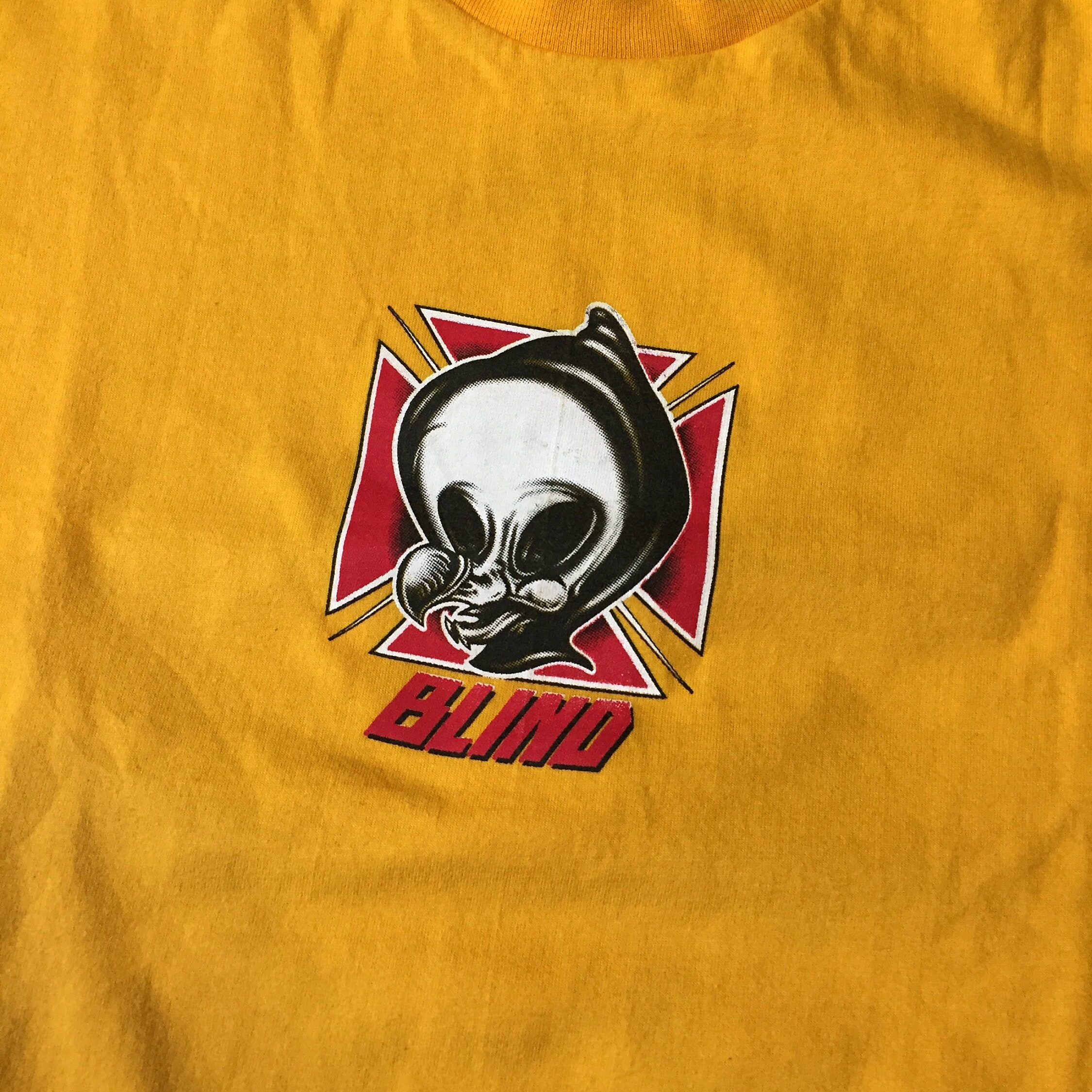 ヴィンテージ 90 年代 ブラインド スケートボード T シャツ リーパー