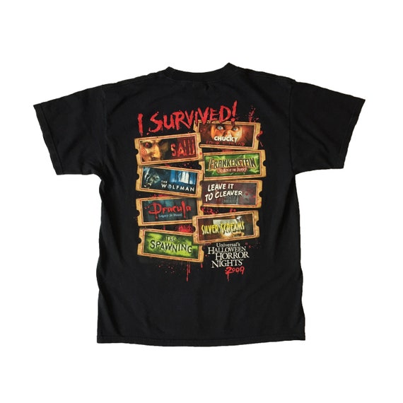 Vintage The Showtime Halloween Horror Nights T-sh… - image 2