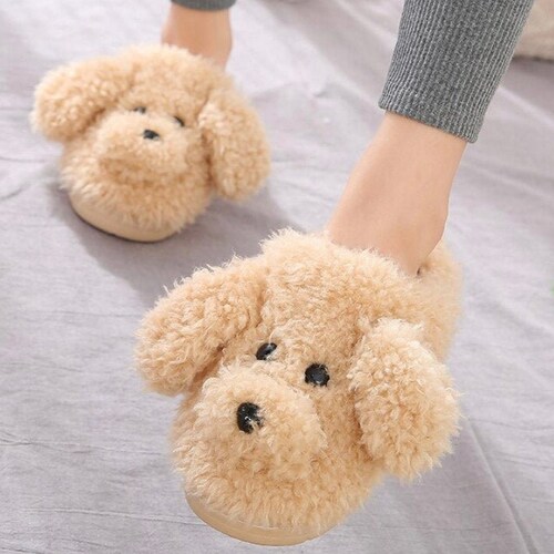 cute dog slippers
