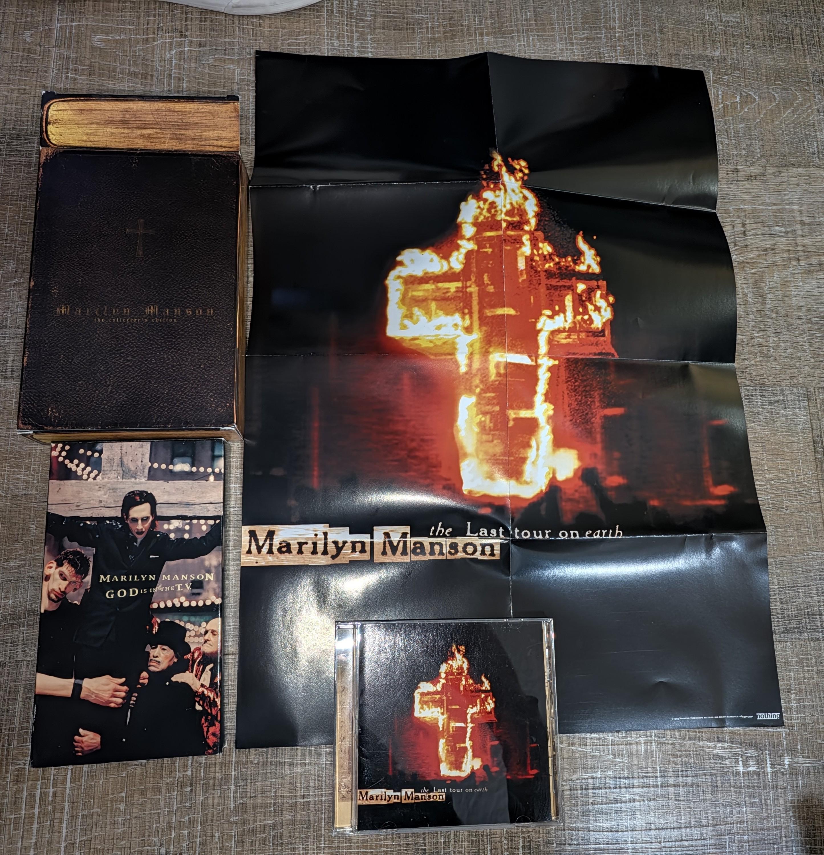 Marilyn Manson Record - Etsy