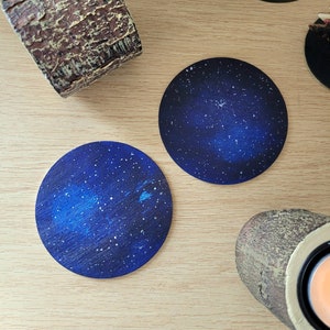 Lot de 2 sous-verres galaxie image 6