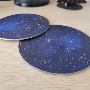 Lot de 2 sous-verres galaxie image 4