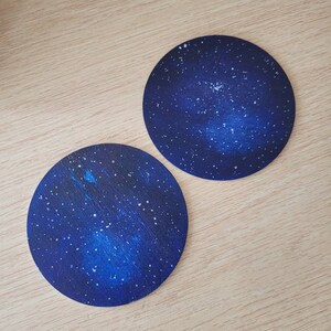 Lot de 2 sous-verres galaxie image 2