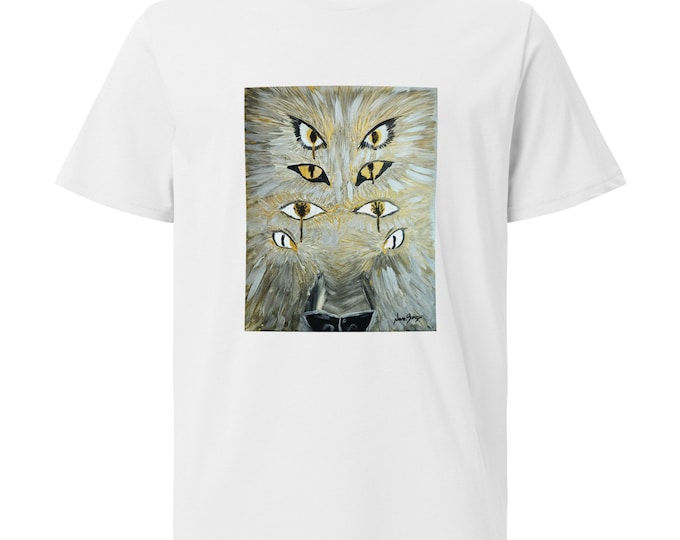 Crying Angel (Rev 14:18) - Unisex organic cotton t-shirt