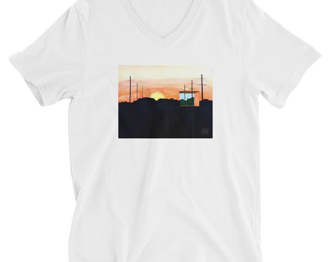 Hope - Unisex Short Sleeve V-Neck T-Shirt